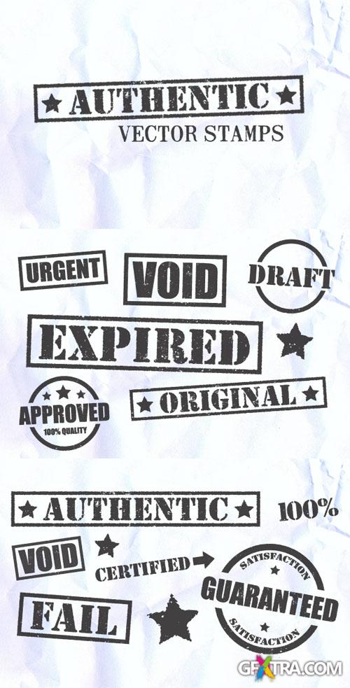 WeGraphics - Authentic Vector Stamps