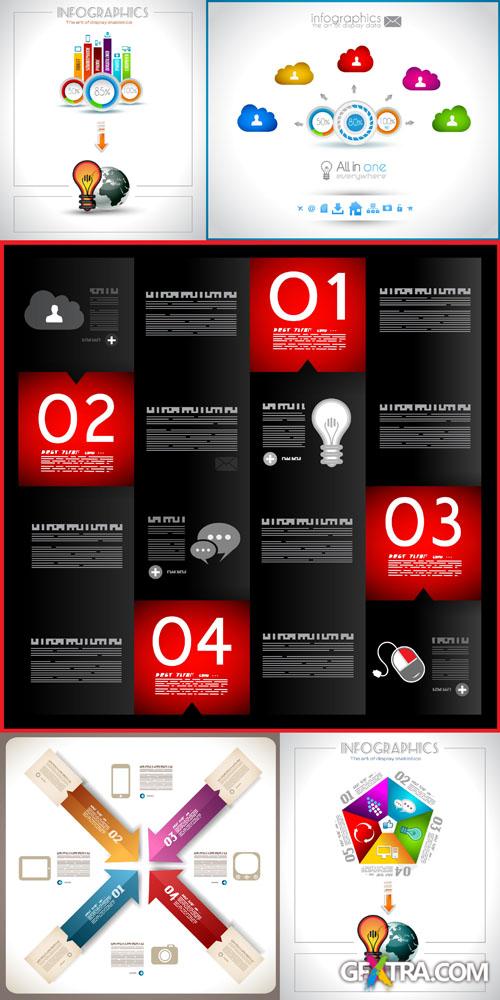 Infographics Design Elements Vector Set #8