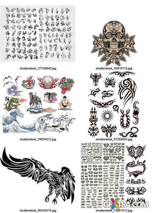 Amazing SS - Tattoo Design 2, 25xEPS