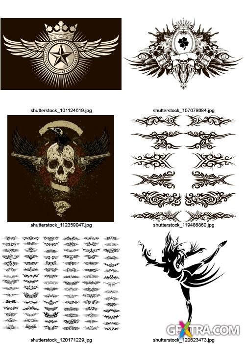 Amazing SS - Tattoo Design 2, 25xEPS