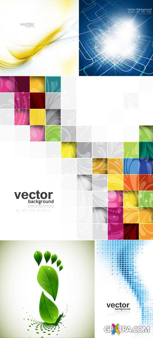 Backgrounds Vector Set #71