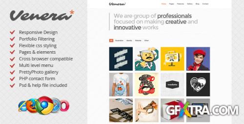 ThemeForest - Venera - Responsive HTML Template