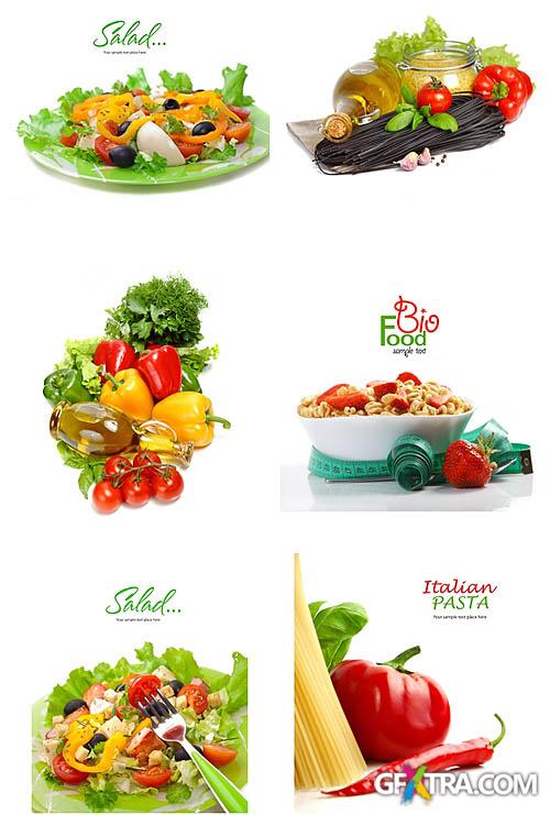 SS Healthy food 2 - 20 stock vector