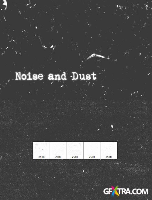 WeGraphics - Noise and Dust Photoshop Brush Set