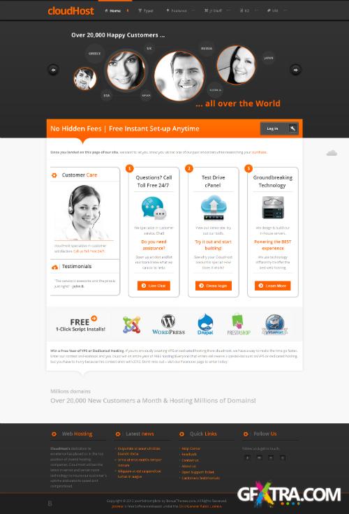 BonusThemes - BT CloudHost - Temlates for Joomla 2.5 & 3.0