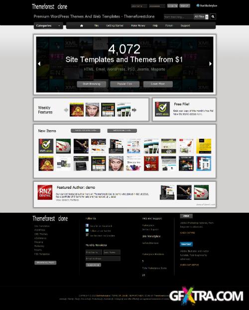 StartMarketPlace - ThemeForest Clone v1.0.1