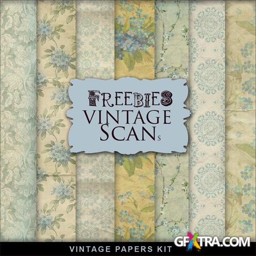 Textures - Old Vintage Backgrounds #129