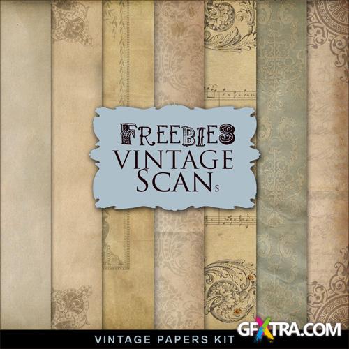 Textures - Old Vintage Backgrounds #128