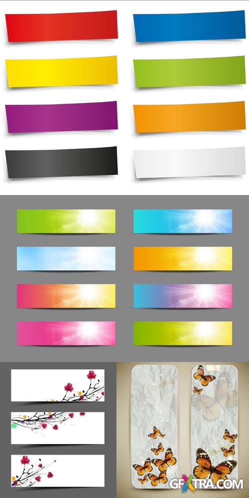 Banner Vector Set #35