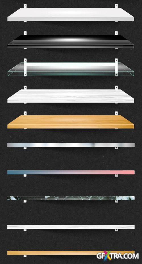 Shelf Mock-up PSD