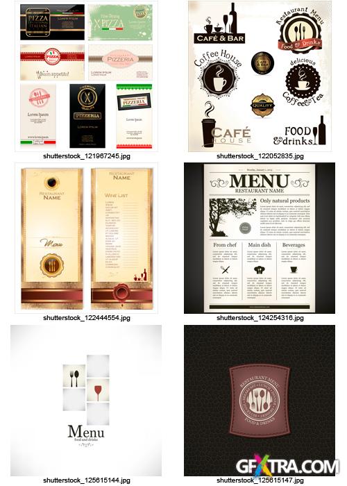 Amazing SS - Restaurant Menu, 25xEPS