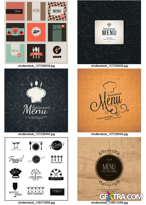 Amazing SS - Restaurant Menu, 25xEPS