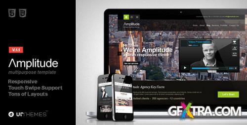 ThemeForest - Amplitude - Multipurpose Reponsive HTML Template