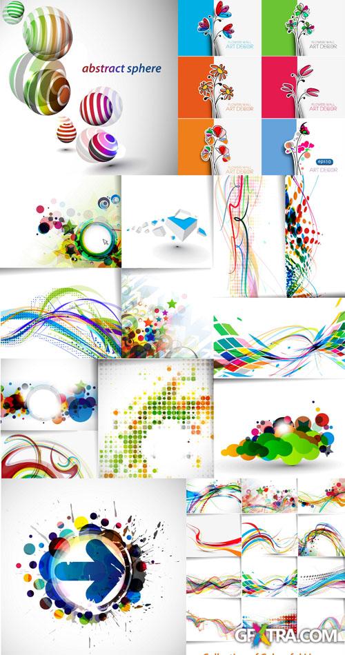 Backgrounds Vector Set #89