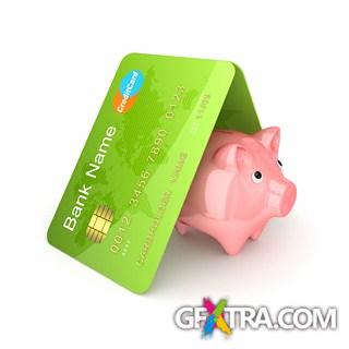 Bank cards collection - 25x JPEGs