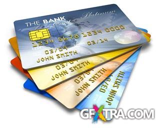 Bank cards collection - 25x JPEGs