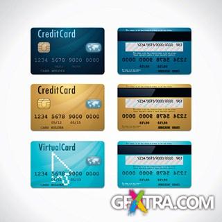 Bank cards collection - 25x JPEGs