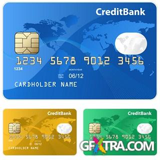 Bank cards collection - 25x JPEGs