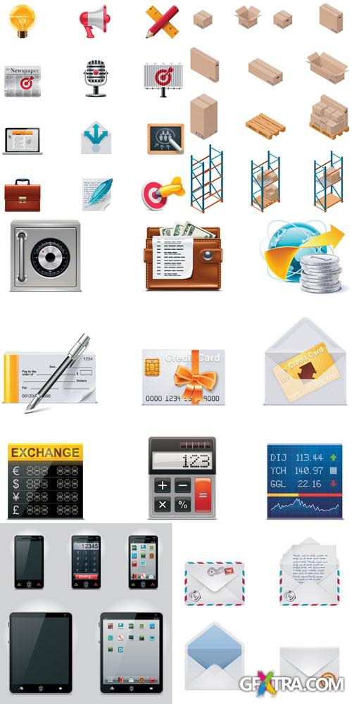 Icons & Objects for Vector Design #44