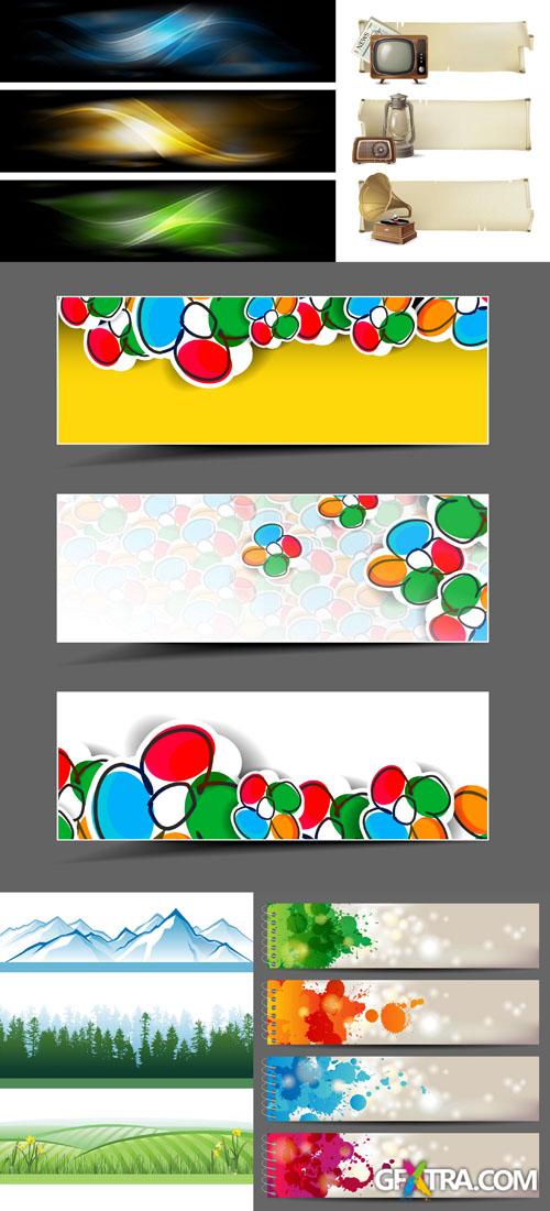 Banner Vector Set #37