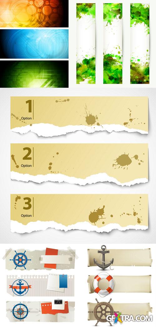 Banner Vector Set #39