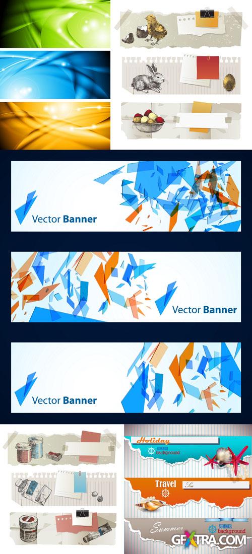 Banner Vector Set #40