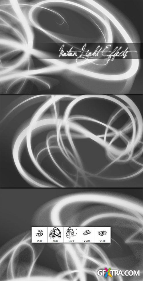 WeGraphics - Motion Light Effects Brush Set