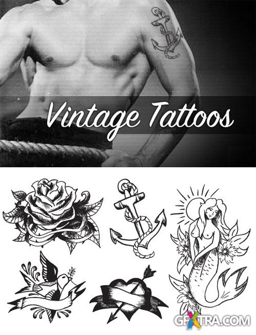 WeGraphics - Vintage Tattoo Vectors