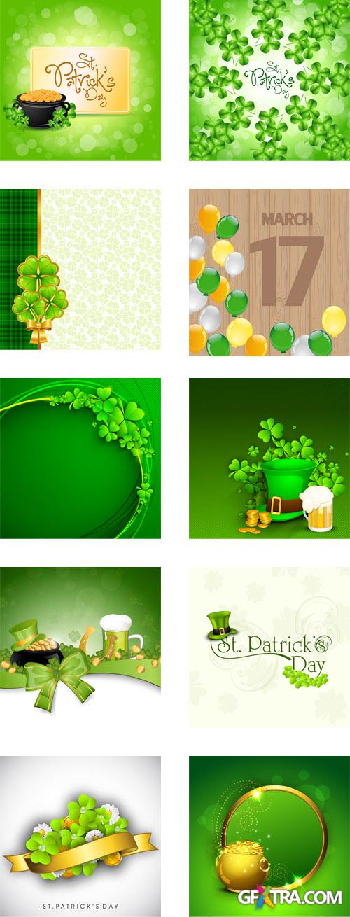 St.Patrick's Day background, 20xEPS