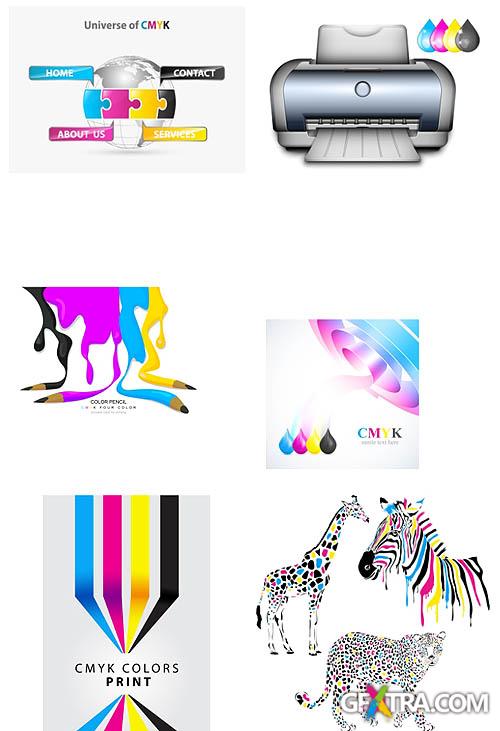 SS CMYK ojects #8 , 20xEPS