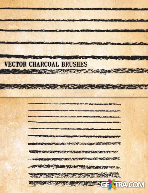 WeGraphics - Vector Charcoal Brushes