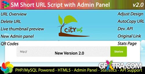 CodeCanyon - SM Short URL Script with Admin panel v2.0