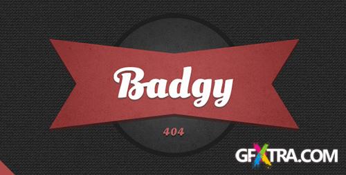 ThemeForest - Badgy Error Page