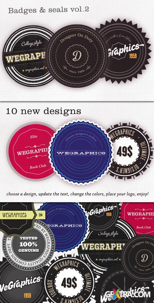 WeGraphics - Authentic Vector Badges v2