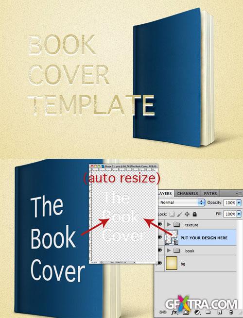 WeGraphics - 3D Book Cover Template