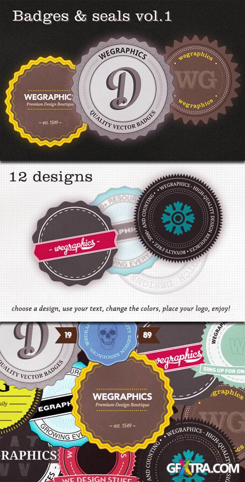 WeGraphics - Authentic Vector Badges v1