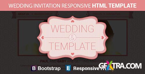 ThemeForest - Wedding Invitation Responsive HTML Template