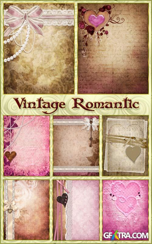 Vintage romantic backgrounds