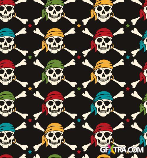 Skull Collection Part 1 - Shutterstock 43xEPS