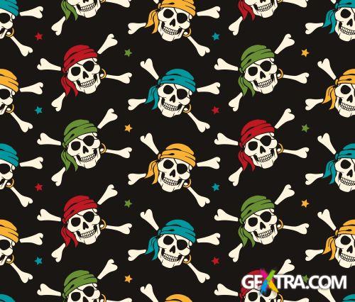 Skull Collection Part 1 - Shutterstock 43xEPS