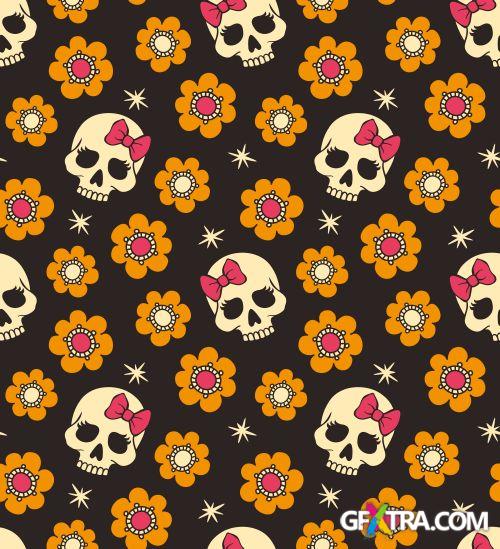 Skull Collection Part 1 - Shutterstock 43xEPS