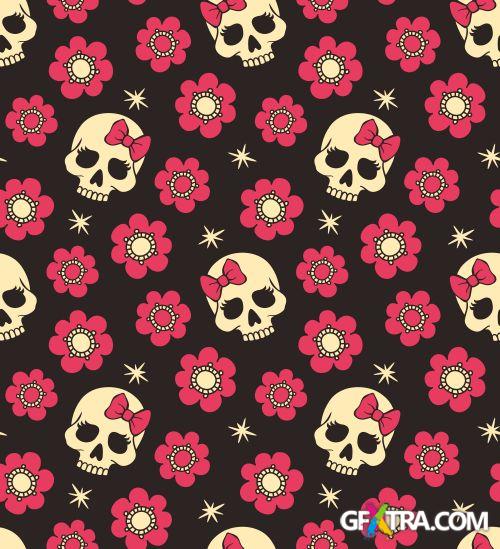 Skull Collection Part 1 - Shutterstock 43xEPS