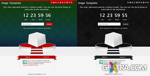 ThemeForest - Stage - Responsive Coming Soon Template