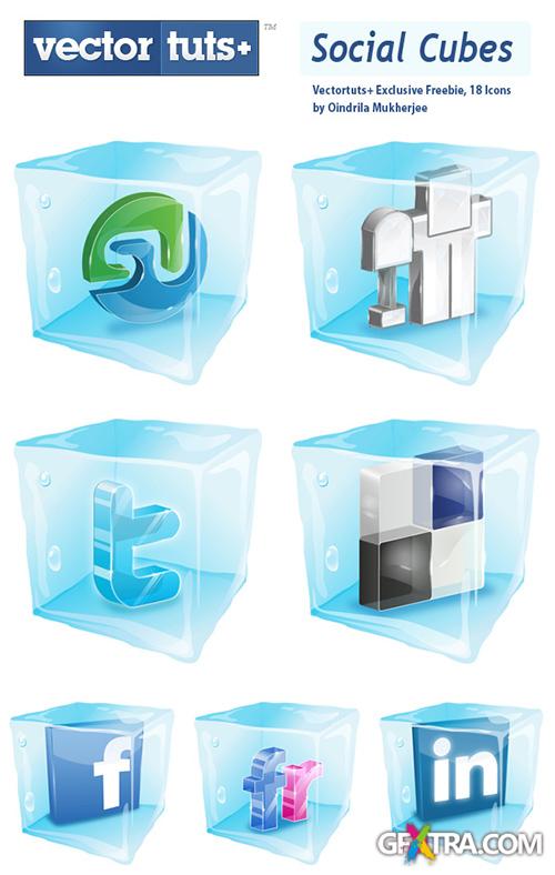 Social Cubes – Exclusive Vectortuts+