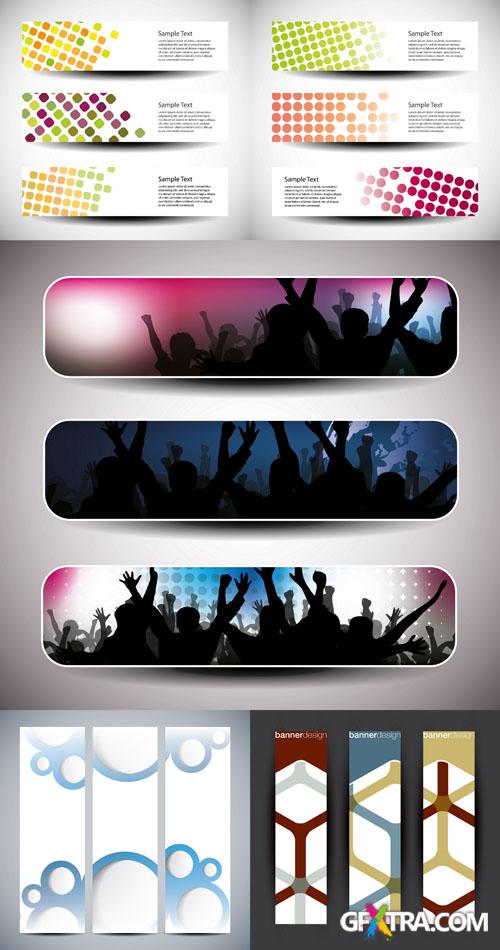 Banner Vector Set #45