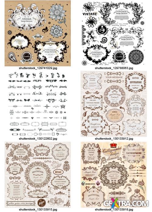 Amazing SS - Calligraphic Elements 2, 25xEPS