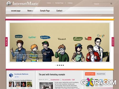 InternetMagic - WordPress Theme