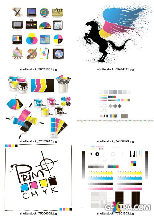 Amazing SS - CMYK Design Elements, 25xEPS