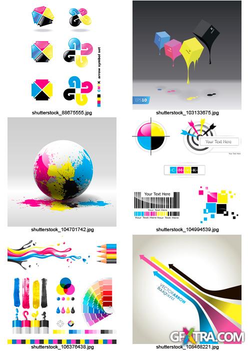 Amazing SS - CMYK Design Elements, 25xEPS