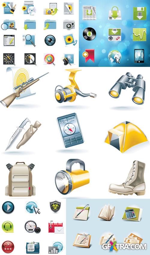 Icons & Objects for Vector Design #66